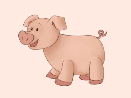 Beeld BankhoeveVlees met achtergrond